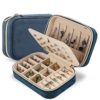 Dajasan Velvet Jewelry Travel Case Small Travel Jewelry Box Portable Travel J...