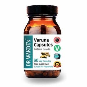 DR WAKDE's Varuna Capsules (Crataeva nurvula) I 100% Natural Herbal Supplement I 60 Veggie Capsules