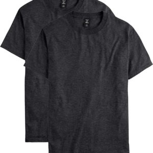 Hanes Mens Beefyt T-Shirt, Classic Heavyweight Cotton Crewneck Tee, Roomy Fit, 1