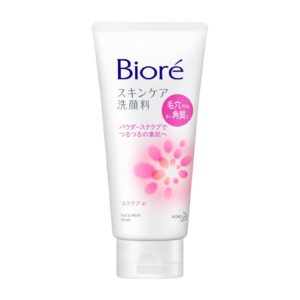 KAO Biore Skin Care Face Cleansing Wash Facial Cleanser Scrub Foam 4.5oz / 130g