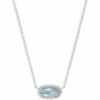 Kendra Scott Elisa Pendant Necklace for Women, Fashion Jewelry, 14k Gold-Plated, Brass Metal