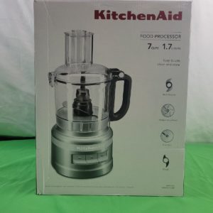 KitchenAid KFP0719CU 7 Cup Food Processor, Contour Silver
