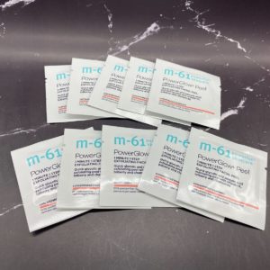Lot/ 10 m-61 PowerGlow Peel 1-Minute 1 Step Exfoliating Facial Peel