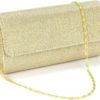 lovyoCoCo Evening Bag Clutch Purses for Women Ladies Sparkling Party Handbag Wed