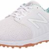 New Balance Women's Fresh Foam Breathe Golf Shoe, White/Blueprint, 7.5