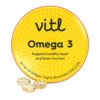 Omega 3 Easy-to-Swallow 30 High Strength Softgels, Highly-absorbable, EPA & DHA, Support Brain and Heart Health