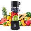 Portable Blender for Shakes and Smoothies: Personal Size Single Serve Travel Fruit Juicer Mixer Cup with Rechargeable USB Small Electric Individual Mini Blender for Juice Baby Food Gym Travel