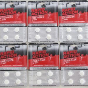 Rapid Action Energize 2 Way Lasting Energy Boost Metabolism 6 packs 24 pills