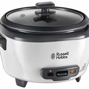 Russell Hobbs 27030 Medium Rice Cooker, Metal, 300 W, 1.2 kilograms, White