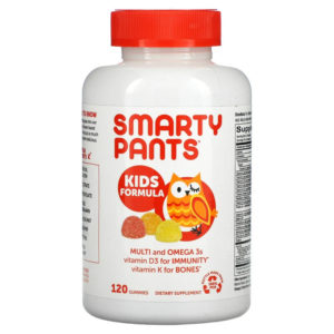 SmartyPants Kids Formula Multivitamin Gummies 120 Count Exp 2/24