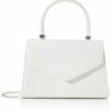 SwankySwans Women's Lucy Clutch Bag, White, S UK