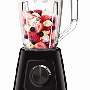 Tefal BL420840 Blendforce II Blender with Plastic Jug, 600 W, 1.5 liters, Black