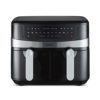 Tower T17088 Vortx 9L Duo Basket Air Fryer with Smart Finish, 2600W Power, Black