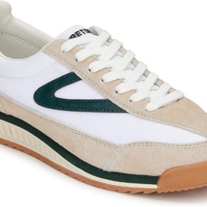 Tretorn Women's Size 8, Rawlins Retro Lace-up Sneaker, Gray/Green