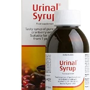 URINAL Cranberry Juice Syrup 150 ml for Infection and Inflammation of The Urinary Tract - Men High Strength Daily Supplement