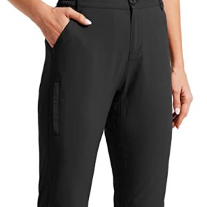 Willit Women's Hiking Shorts Quick Dry Cargo Golf Shorts Lightweight Summer Outdoor Active Shorts Water Resistant