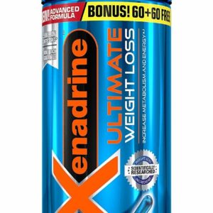 Xenadrine Ultimate, Weight Loss Supplement Bonus, 120 Count White capsules