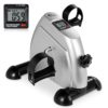 himaly Mini Exercise Bike Portable Home Pedal Exerciser Gym Fitness Leg Arm Training Adjustable Resistance with LCD Display for Women and Men