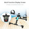 Home Exercise Pedal Foldable Pedal Stepper Cycling Bike Fitness Rehabilitation