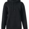 THE GYM PEOPLE Women's Basic Pullover Hoodie Loose fit Ultra Soft Fleece Hooded Sweatshirt with Pockets - Black - XL
