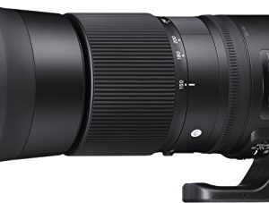 Sigma 745101 150 - 600 mm F5 - 6.3 DG OS HSM Contemporary Canon Mount Lens, Black