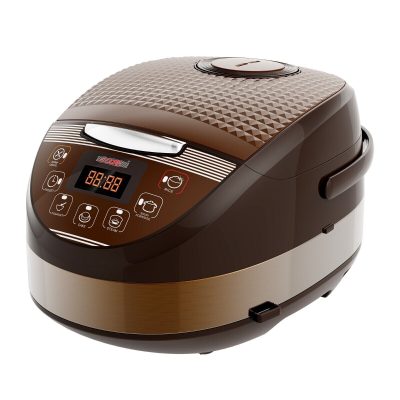 5Core 5.3 Qt Asian Style Programmable All-in-1 Multi Cooker, Rice Cooker, Slow