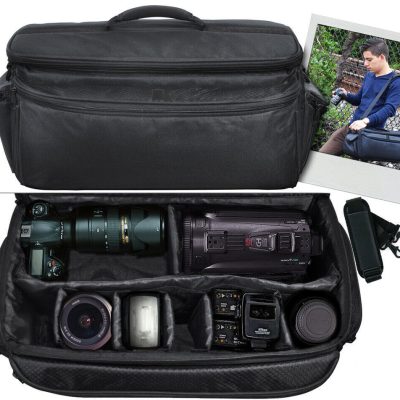 All Sizes Camera Backpack Shoulder Bag Waterproof Case for Canon Nikon Sony DSLR