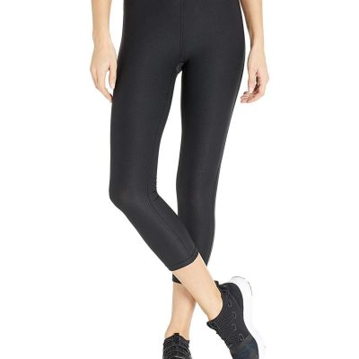 Amazon Essentials Women's Elastic Waist Performance Capri Legging, Black,
