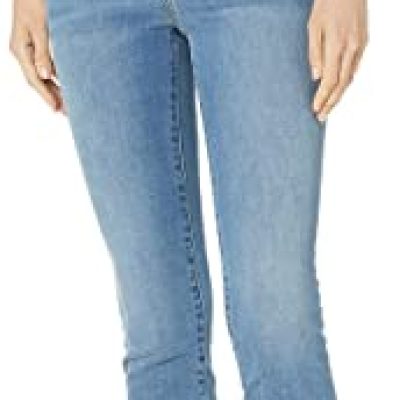 Amazon Essentials Women's Skinny Jean, Light Blue, 10 Short