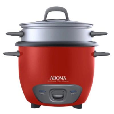 Aroma® 6-Cup (Cooked) / 1.5Qt. Rice Cooker & Food Steamer