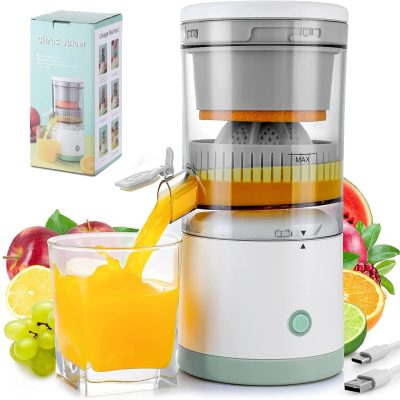 Citrus Juicer Lemon Squeezer Orange Juice Fruit Machine Kitchen USB Charging Gym