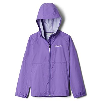 Columbia Baby Girls' Switchback Ii Jacket Rain, Grape Gum, 3T