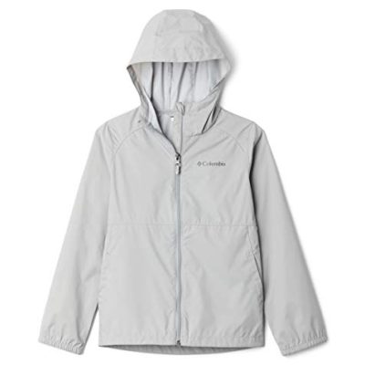 Columbia Girls' Switchback Ii Jacket Rain Grey, XS