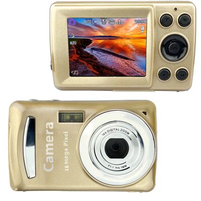 Digital Camera 2.4 Inch TFT LCD Screen 4X Zoom HD 16MP 1080P Anti-Shake Mic US