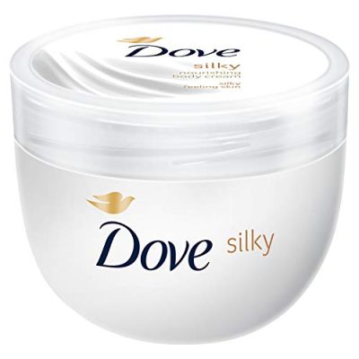 Dove Nourishing Silky Body Cream, 300ml (Packaging may vary)
