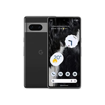 Google Pixel 7 – Unlocked Android 5G Smartphone with wide-angle lens and 24-hour battery – 128GB - Obsidian (Renewed)