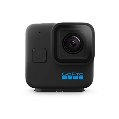 GoPro HERO11 Black Mini - Compact Waterproof Action Camera with 5.3K60 Ultra HD Video, 24.7MP Frame Grabs, 1/1.9