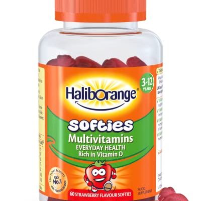 Haliborange Multivitamins Strawberry Fruit Softies, Gummy, 60 Multivitamins