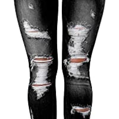 KDF Women's High Waisted Jeans for Women Distressed Ripped Jeans Slim Fit Butt Lifting Skinny Stretch Jeans Denim Pants, #4_black, 16