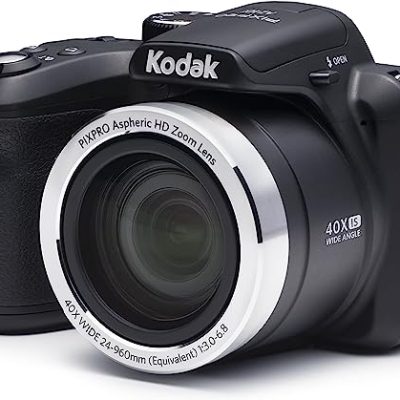 Kodak PIXPRO Astro Zoom AZ401-BK 16MP Digital Camera with 40X Optical Zoom and 3
