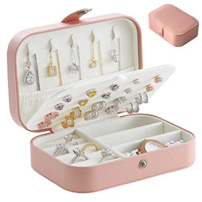 Larlary Jewellery Box,Jewelry Boxes, Travel Jewellery Box, Women's Jewelry Boxes, jewelry storage boxes for rings, earrings, necklaces and bracelets