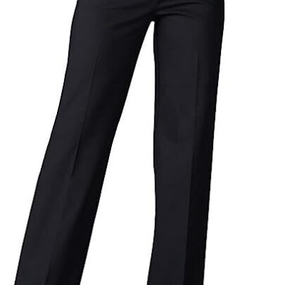 Lee Women's Ultra Lux Comfort with Flex Motion Trouser Pant - Black 10 Short