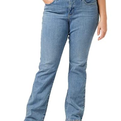 Levi's Women's 315 Shaping Bootcut Jeans Slate Ideal Clean Hem (Blue) 34 30
