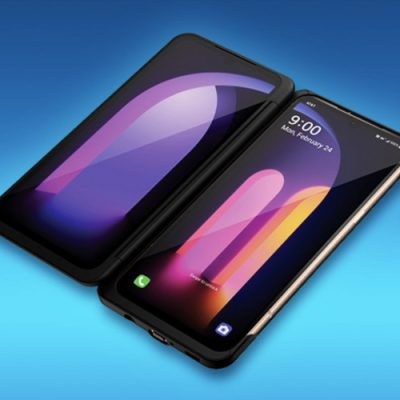 LG V60 ThinQ 5G Blue - GSM UNLOCKED - 128GB - Dual Screen Included. New, Sealed