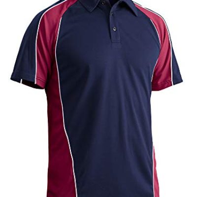 MAGCOMSEN Mens Shirts Short Sleeve Top T Shirt Casual Polo Shirts Pique Polo Shirt for Men Golf Football Rugby Polo Shirts Lightweight Quick Dry Shirts…