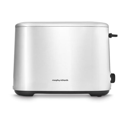 Morphy Richards 222067 Brushed Equip 2 Slice Stainless Steel Toaster, 800 W, Brushed