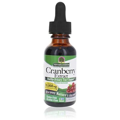 Nature's Answer - Cranberry - 30ml - Natural Herbal Extract - Supports Urinary Tract Health & Overall Well-Being