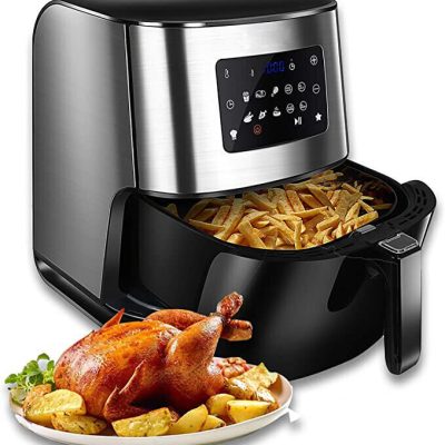 New 6.3 Quart 10-in-1 Air Fryer Smart Electric Hot Airfryer Oven Oilless Cooker