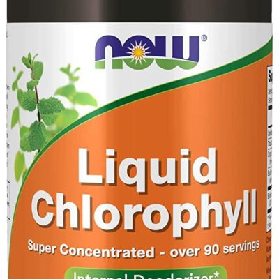 NOW Supplements, Liquid Chlorophyll, Super Concentrated, Internal Deodorizer*, M