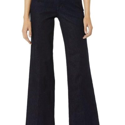 NYDJ Women's Teresa Trouser Blue Jeans Premium Denim Lift Tuck Technology Sz 12